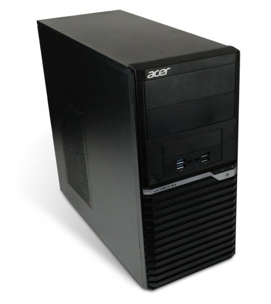 Acer Veriton M4640G Tower PC Computer - Intel Core i7-6700 (6.Gen) bis zu 4x 4 GHz