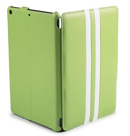 Noratio Smart Cover Retro-Style für iPad Air - grün