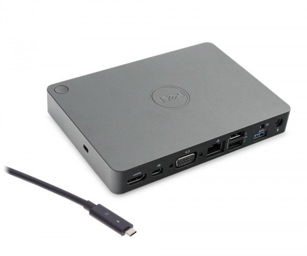 Dell Universal Dockingstation WD15 / K17A / 1NPF0 über USB Typ-C - inkl. 130 Watt Netzteil