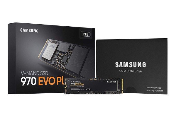 Samsung 970 EVO Plus 2 TB V-NAND SSD Festplatte - PCIe Gen 3 x4 NVMe M.2 - Intern schwarz