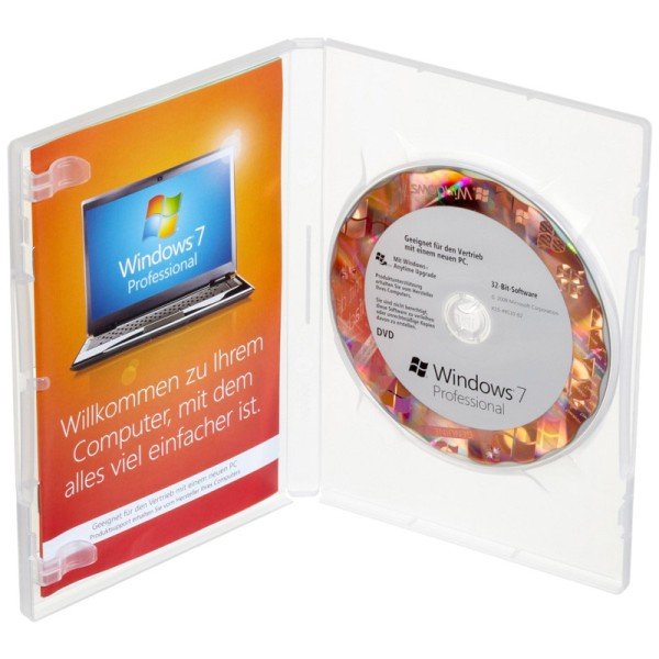 Windows 7 Professional 32 Bit - OEM Systembuilder