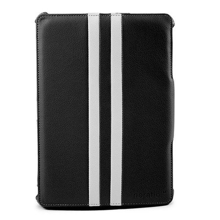 Noratio Smart Cover - Retro Style für Galaxy Note 2014 Edition / TapPRO 10.1 - schwarz