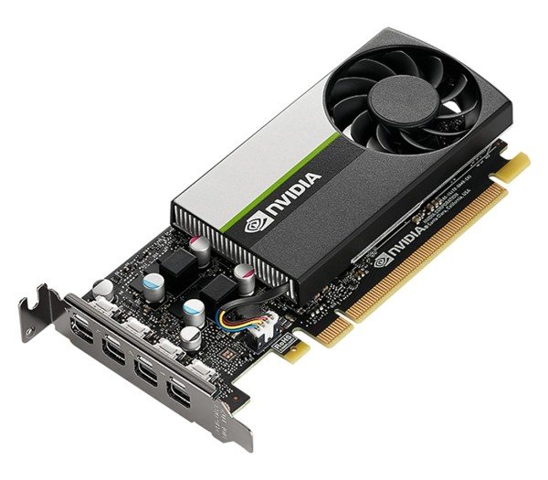 NVIDIA T1000 Grafikkarte - 4GB GDDR6 - Low Profile - Dell 8FFPN